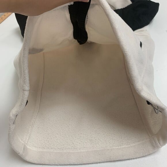 Columbia Full Zip Jacket Womens S Small Cream Colorblock Fleece Raglan Pockets - Picture 10 of 15